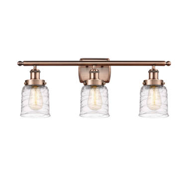 Copper store vanity light